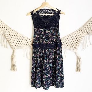 Free People Floral Lace Dress